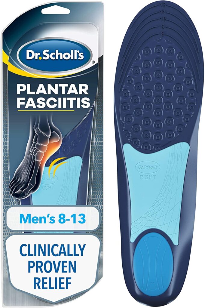 Dr. Scholl’s Plantar Fasciitis Pain Relief Orthotics, Clinically Proven ...